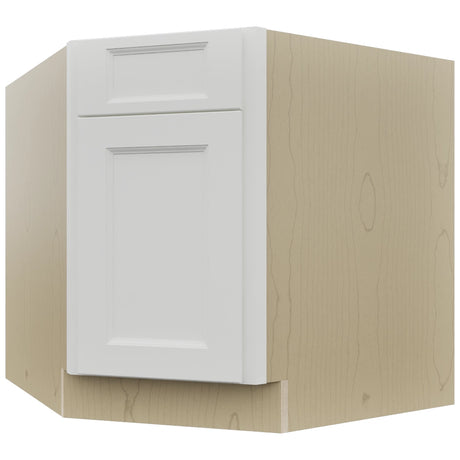 Fabuwood Nexus Frost DSB36 Base Corner Diagonal Sink Cabinet, Front View