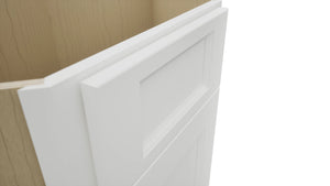 Fabuwood Nexus Frost DSB36 Base Corner Diagonal Sink Cabinet, Detail View