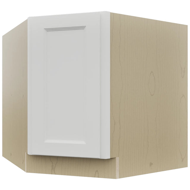 Fabuwood Nexus Frost DSB36FD Base Corner Diagonal Sink Cabinet, Front View