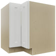 Fabuwood Nexus Frost ERB33 Base Corner Easy Reach Cabinet, Front View