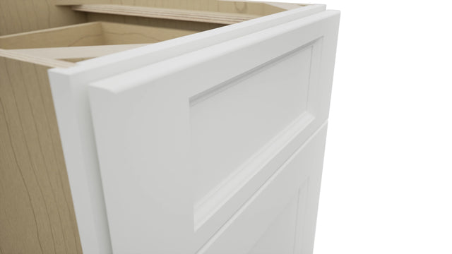 Fabuwood Nexus Frost FD18 Vanity Desk, Detail View