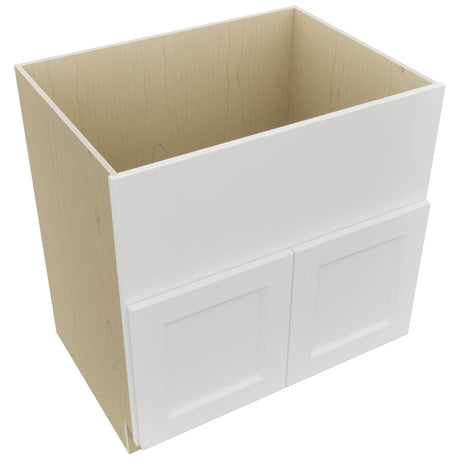 Fabuwood Nexus Frost FS33 Base Farm Sink Cabinet, Top View