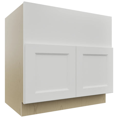 Fabuwood Nexus Frost FS36 Base Farm Sink Cabinet, Front View