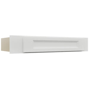 Fabuwood Nexus Frost KD30 Vanity Desk, Front View