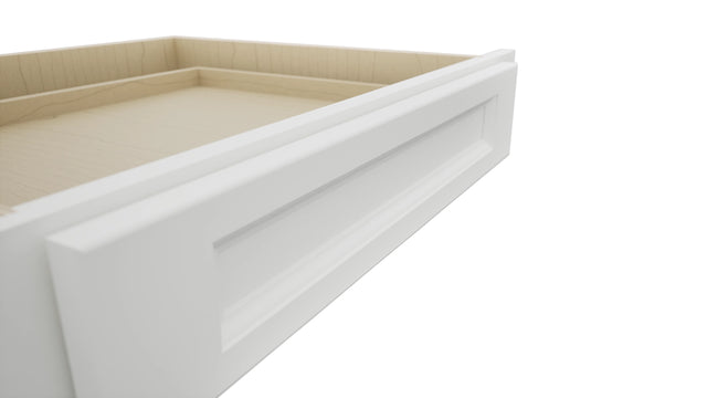 Fabuwood Nexus Frost KD30 Vanity Desk, Detail View