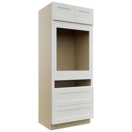 Fabuwood Nexus Frost OC3384C Tall Oven Cabinet Combo, Front View