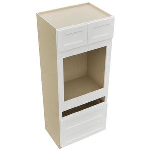 Fabuwood Nexus Frost OC3384C Tall Oven Cabinet Combo, Top View