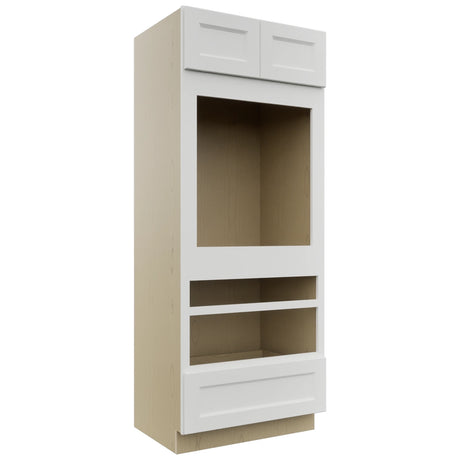 Fabuwood Nexus Frost OC3384D Tall Oven Cabinet Double, Front View