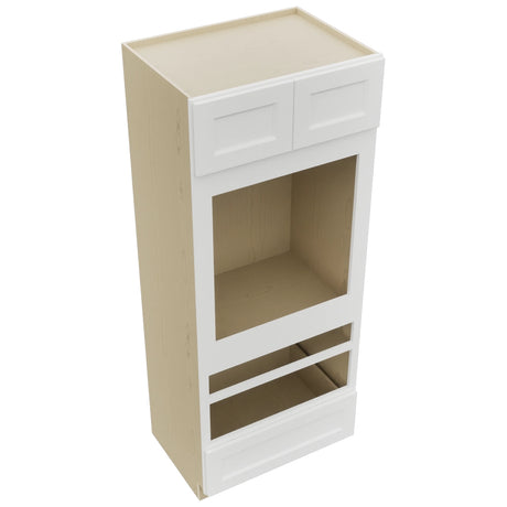 Fabuwood Nexus Frost OC3384D Tall Oven Cabinet Double, Top View