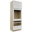 Fabuwood Nexus Frost OC3396D Tall Oven Cabinet Double, Front View