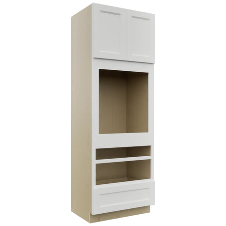 Fabuwood Nexus Frost OC3396D Tall Oven Cabinet Double, Front View
