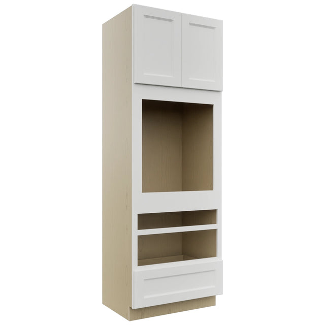 Fabuwood Nexus Frost OC3396D Tall Oven Cabinet Double, Front View