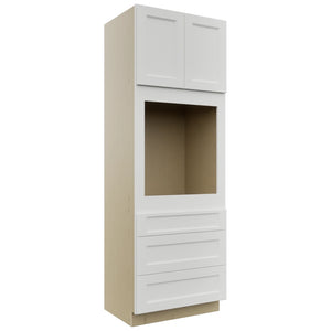 Fabuwood Nexus Frost OC3396S Tall Oven Cabinet Single, Front View