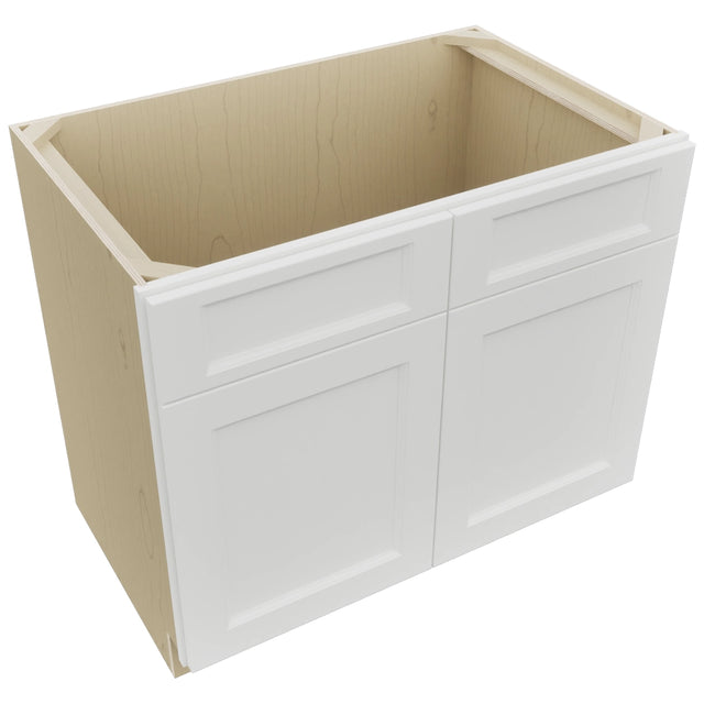 Fabuwood Nexus Frost SB39 Base Sink Cabinet, Top View