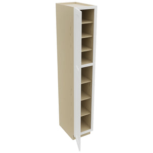 Fabuwood Nexus Frost TP152490 Tall Pantry Cabinet, Open View