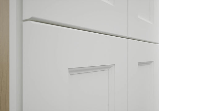 Fabuwood Nexus Frost TP242490 Tall Pantry Cabinet, Detail View
