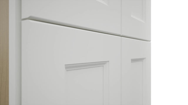 Fabuwood Nexus Frost TP242496 Tall Pantry Cabinet, Detail View