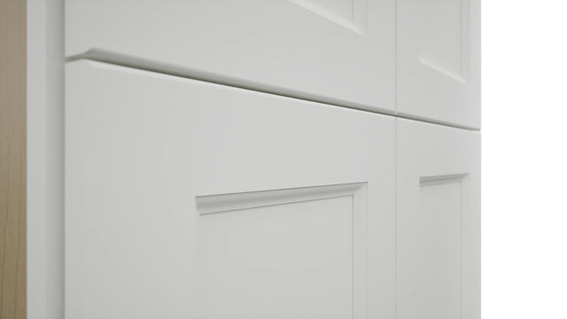 Fabuwood Nexus Frost TP302496 Tall Pantry Cabinet, Detail View