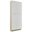 Fabuwood Nexus Frost TP361290 Tall Pantry Cabinet, Front View