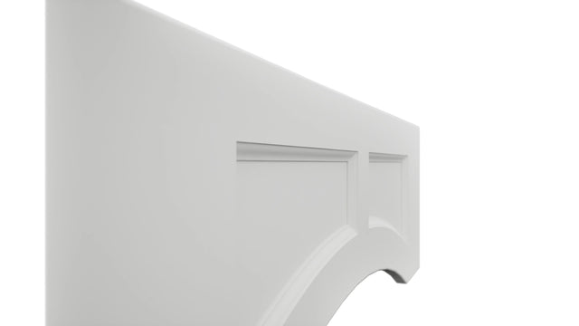 Fabuwood Nexus Frost VARP42 Wall Valance, Detail View