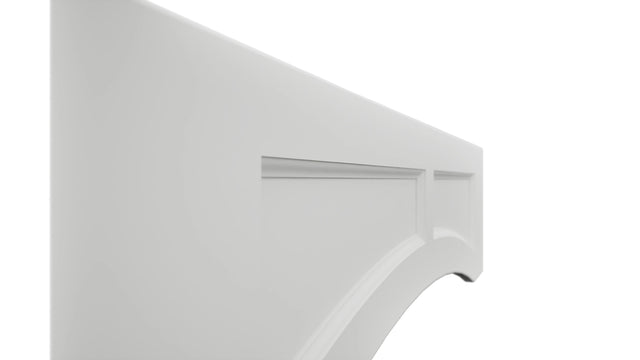 Fabuwood Nexus Frost VARP48 Wall Valance, Detail View