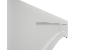 Fabuwood Nexus Frost VARP54 Wall Valance, Detail View