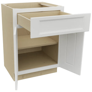 Fabuwood Nexus Frost VB24-34 Vanity Base Standard Cabinet, Open View