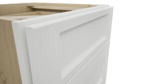 Fabuwood Nexus Frost VDB21-34 Vanity Drawer Cabinet, Detail View