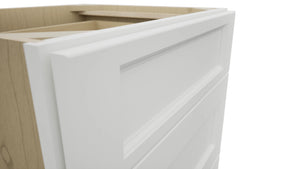 Fabuwood Nexus Frost VDB24-34 Vanity Drawer Cabinet, Detail View