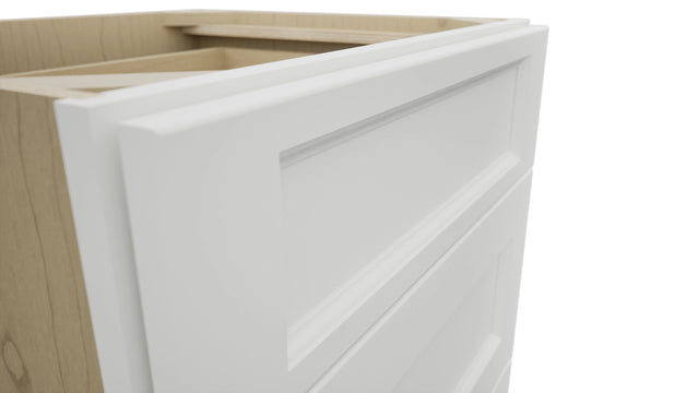 Fabuwood Nexus Frost VDB24-34 Vanity Drawer Cabinet, Detail View