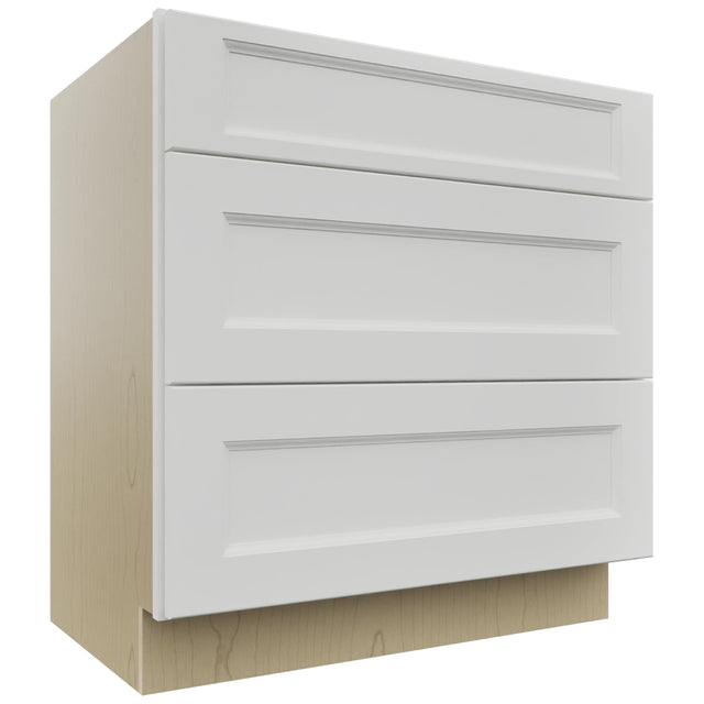 Fabuwood Nexus Frost VDB33-34 Vanity Drawer Cabinet, Front View