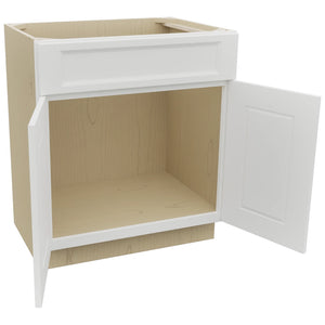Fabuwood Nexus Frost VSB30-34 Vanity Sink Cabinet, Open View