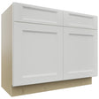 Fabuwood Nexus Frost VSB42-34 Vanity Sink Cabinet, Front View