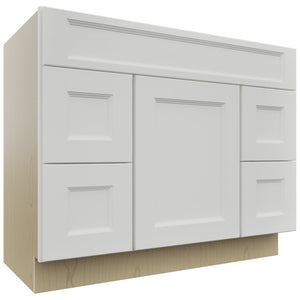Fabuwood Nexus Frost VSD30DL Vanity Combo Cabinet, Front View