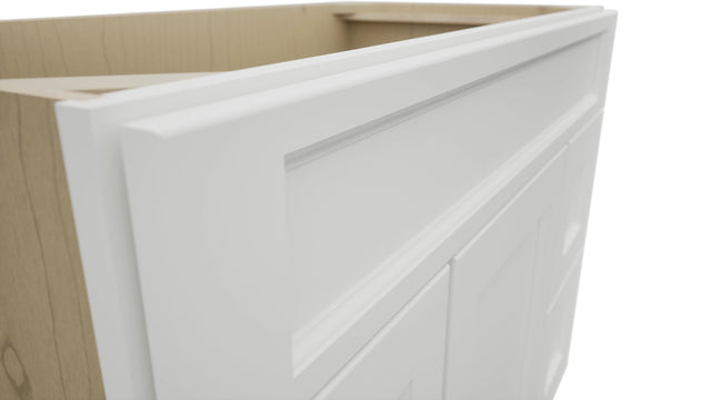 Fabuwood Nexus Frost VSD30DL Vanity Combo Cabinet, Detail View