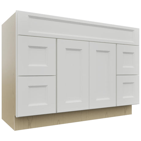 Fabuwood Nexus Frost VSD30DR Vanity Combo Cabinet, Front View