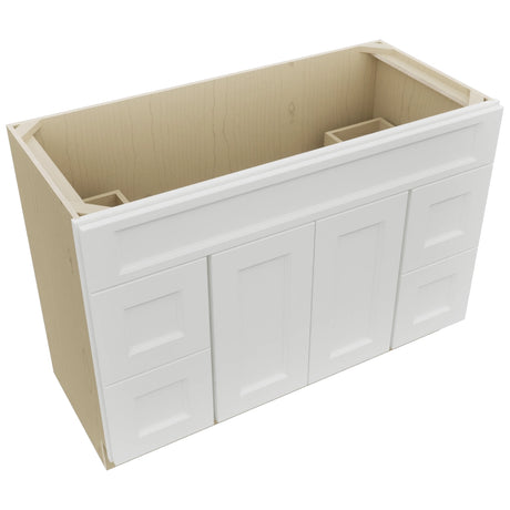 Fabuwood Nexus Frost VSD30DR Vanity Combo Cabinet, Top View