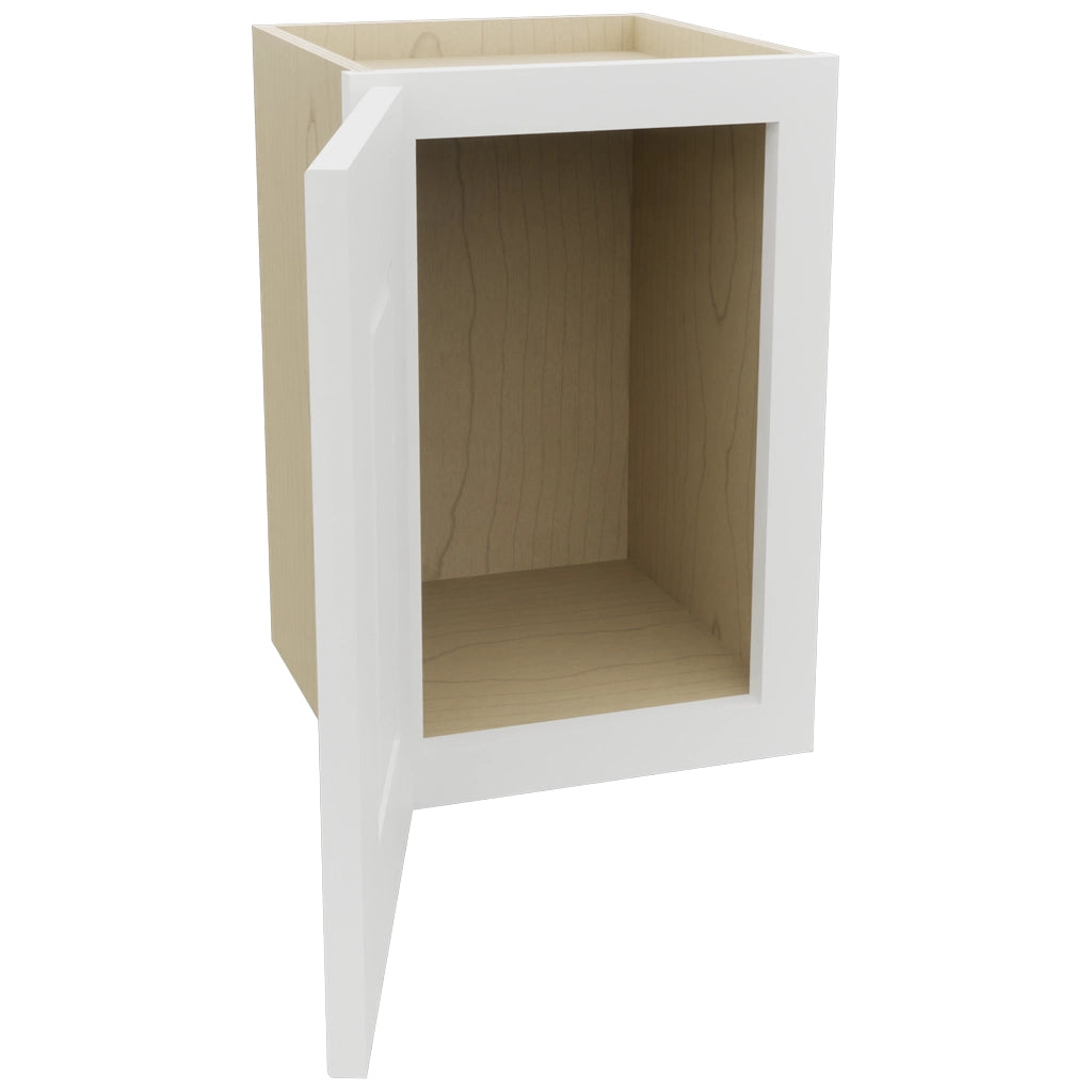Fabuwood Nexus Frost W1218 Wall Standard Cabinet, Open View