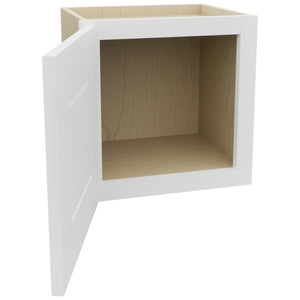 Fabuwood Nexus Frost W1515 Wall Standard Cabinet, Open View