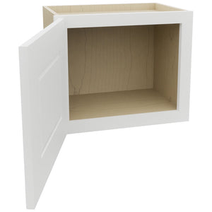 Fabuwood Nexus Frost W1815 Wall Standard Cabinet, Open View
