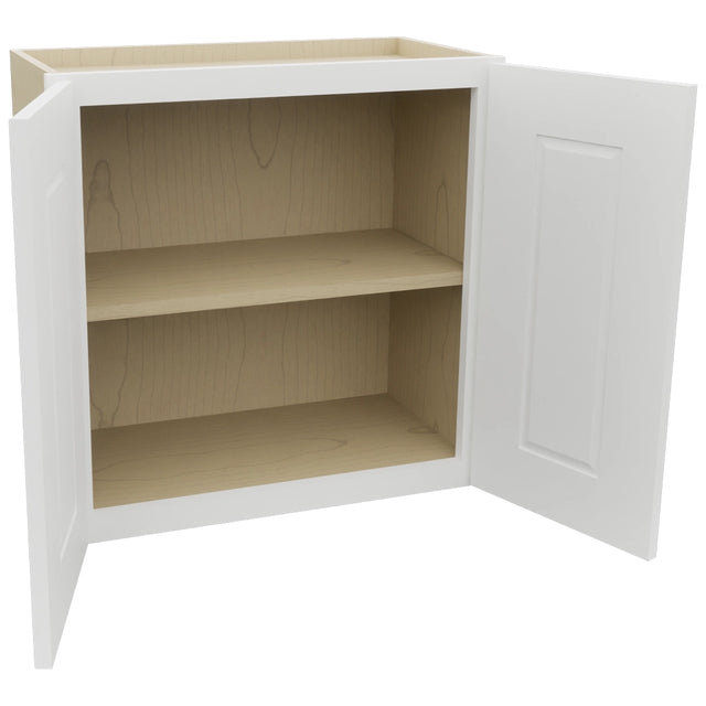 Fabuwood Nexus Frost W2424 Wall Standard Cabinet, Open View