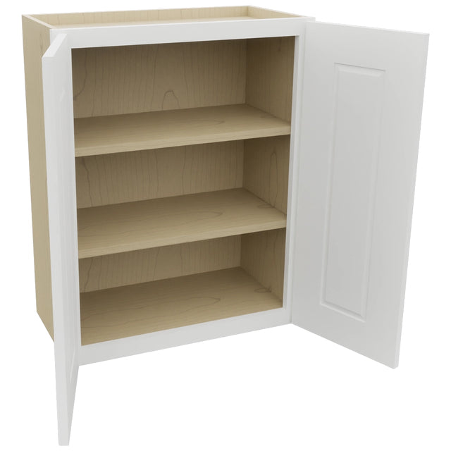 Fabuwood Nexus Frost W2430 Wall Standard Cabinet, Open View