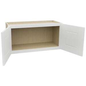 Fabuwood Nexus Frost W3015 Wall Standard Cabinet, Open View