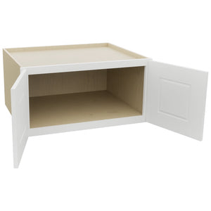 Fabuwood Nexus Frost W301524 Wall Deep Cabinet, Open View