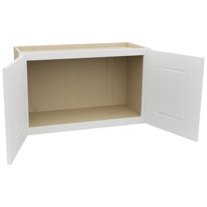 Fabuwood Nexus Frost W3018 Wall Standard Cabinet, Open View