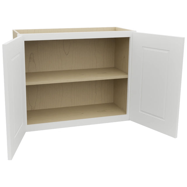 Fabuwood Nexus Frost W3024 Wall Standard Cabinet, Open View