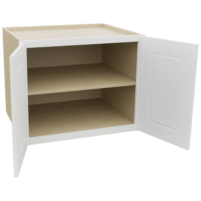Fabuwood Nexus Frost W302424 Wall Deep Cabinet, Open View