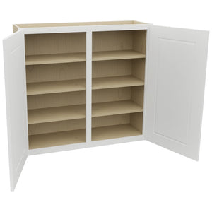 Fabuwood Nexus Frost W3936 Wall Standard Cabinet, Open View