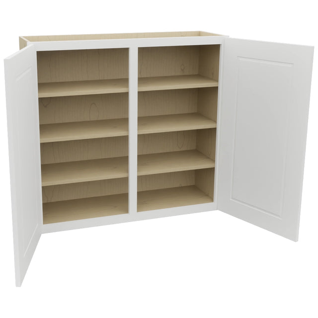 Fabuwood Nexus Frost W3936 Wall Standard Cabinet, Open View