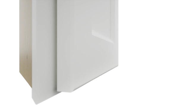 Fabuwood Nexus Frost WAE1242 Wall Angle End Cabinet, Detail View